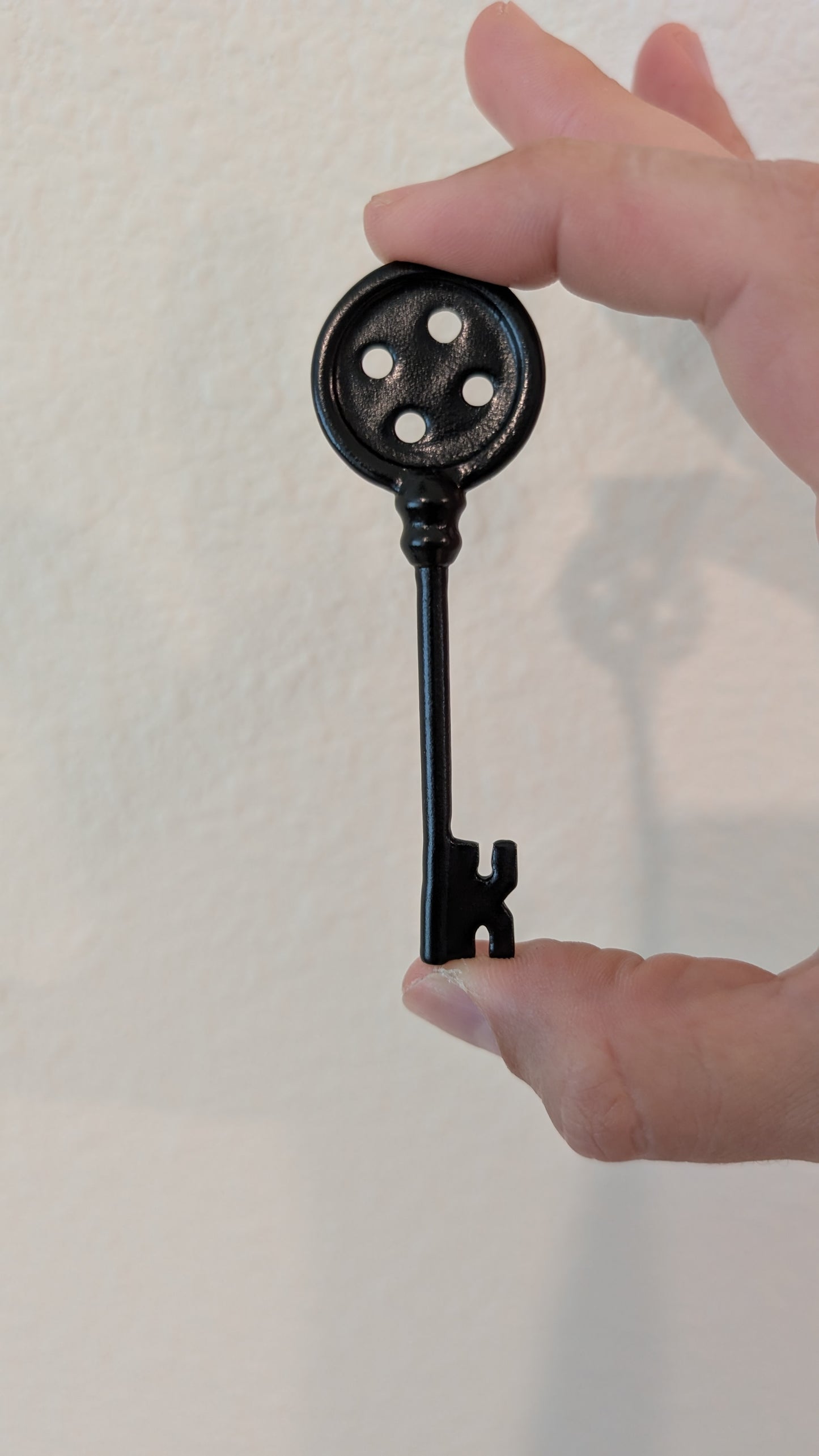 Steel Button Key