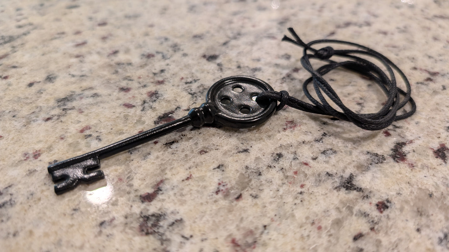 Steel Button Key