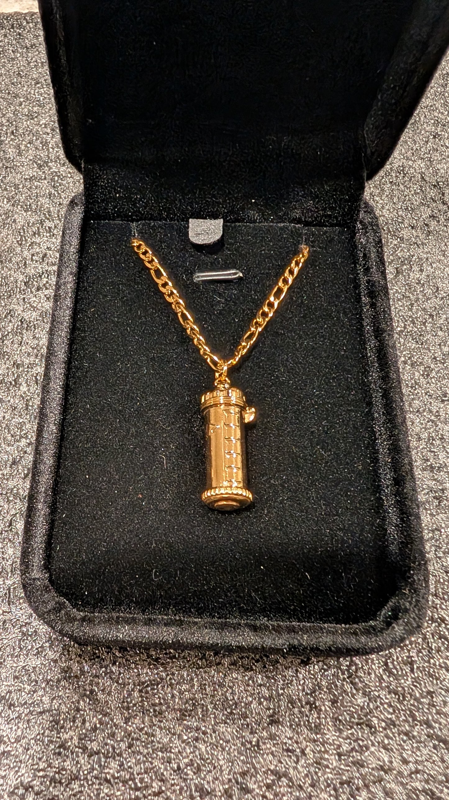 Ink Tank Precious Metal Necklace Pendants