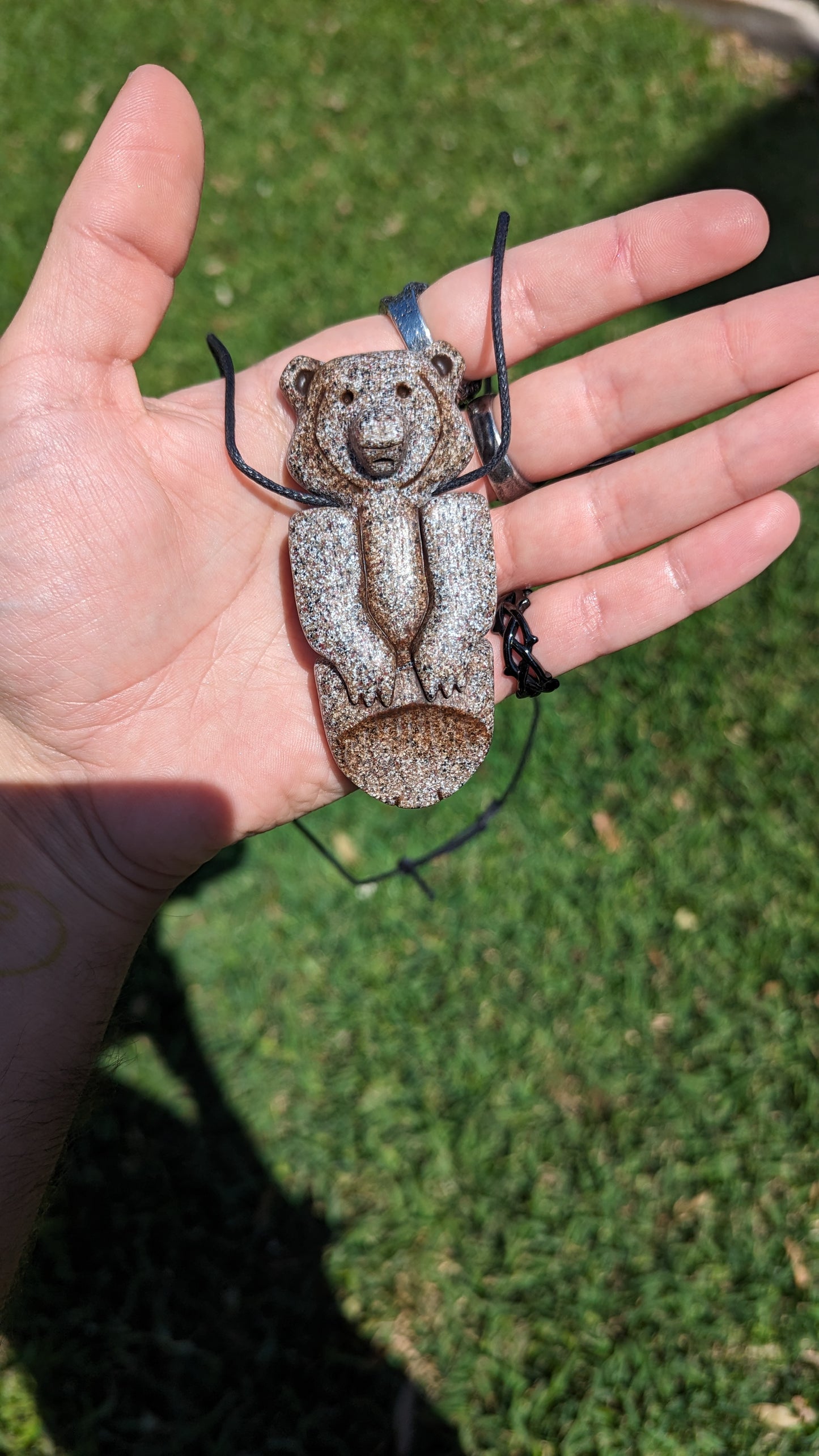 Bear of Love, Wolf of Wisdom and Eagle of Guidance Totem Pendant Necklace