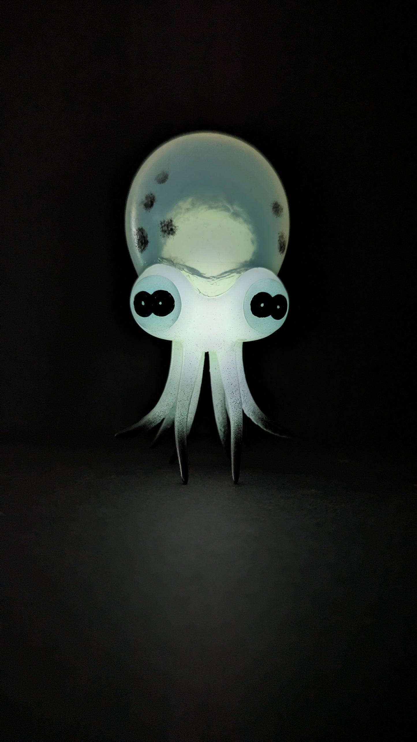 Smol man glow in the dark figure