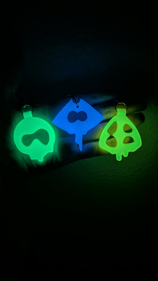 *New Release* Glow in the Dark Resin DC Emblems