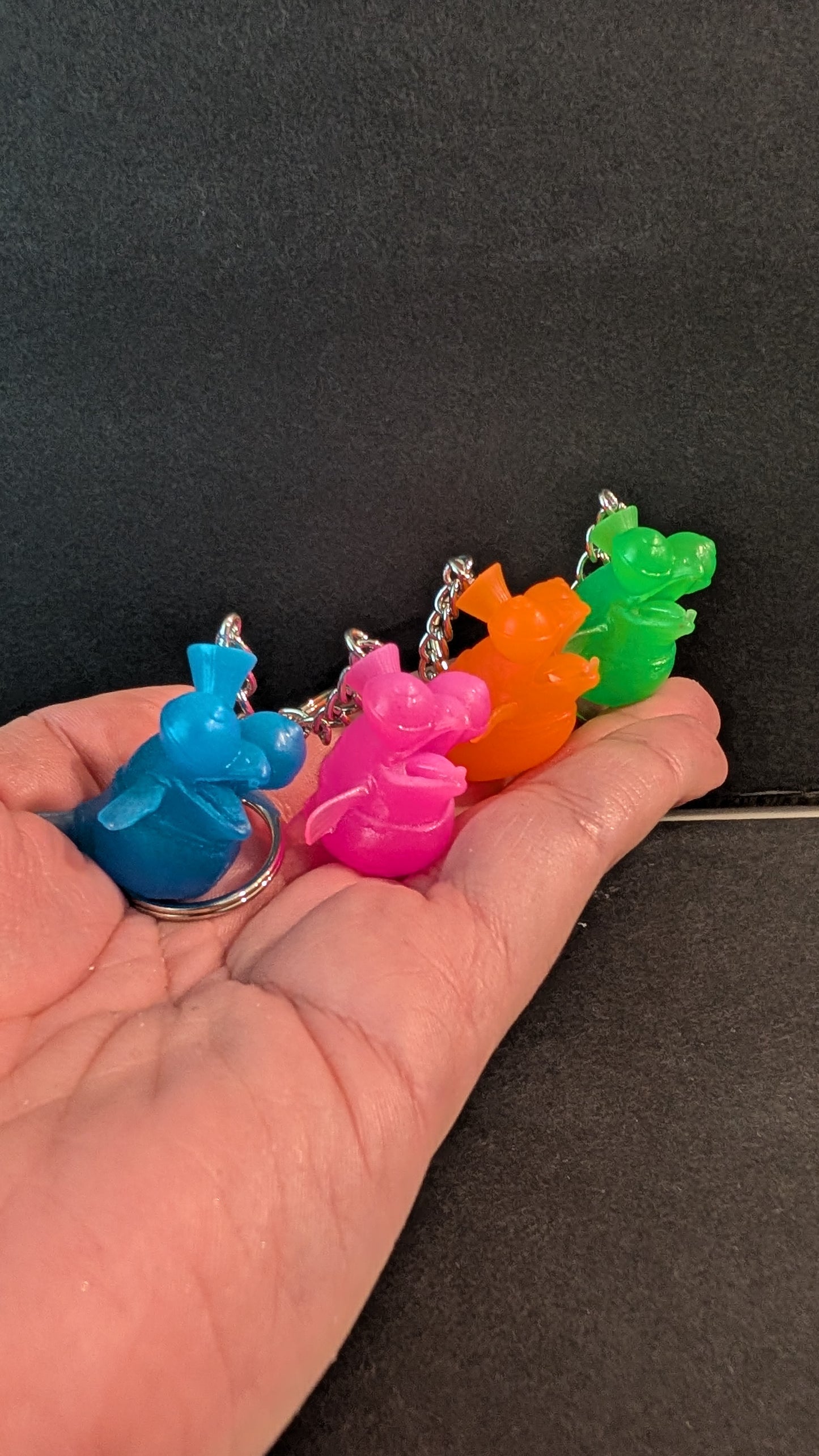 3 Pack of Little buddy glow in the dark keychains
