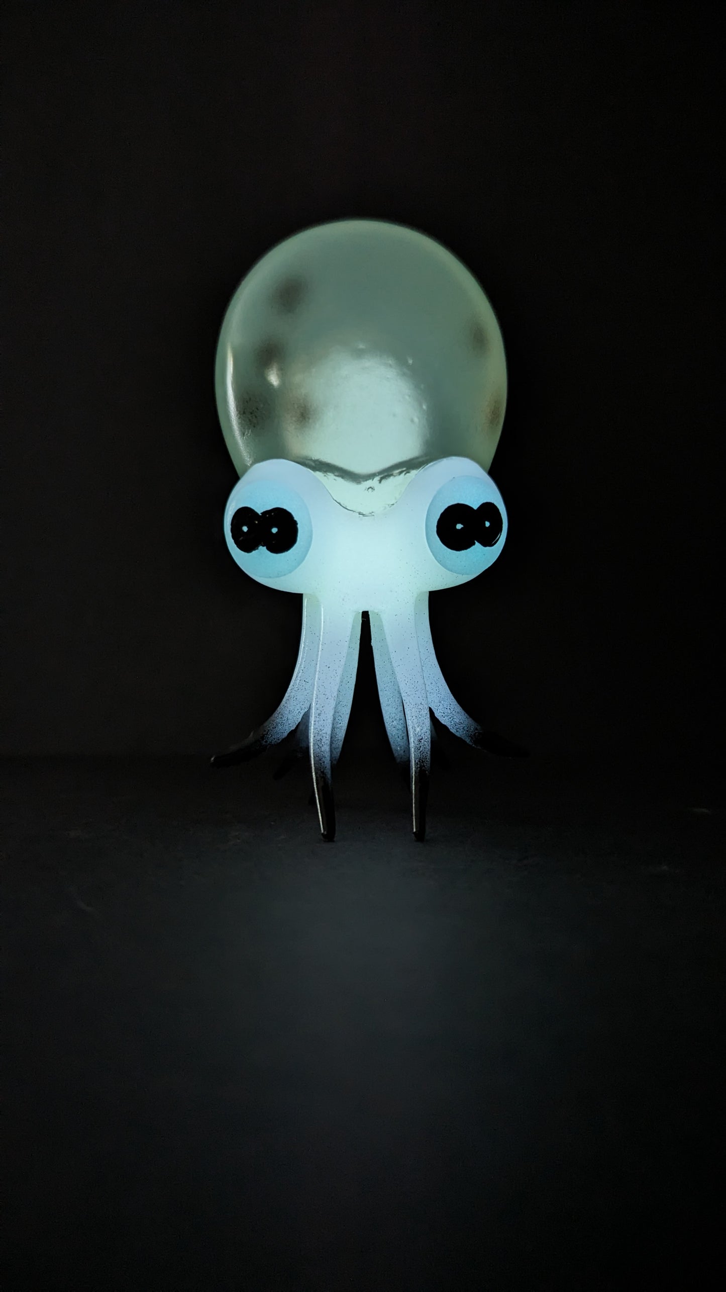 Smol man glow in the dark figure