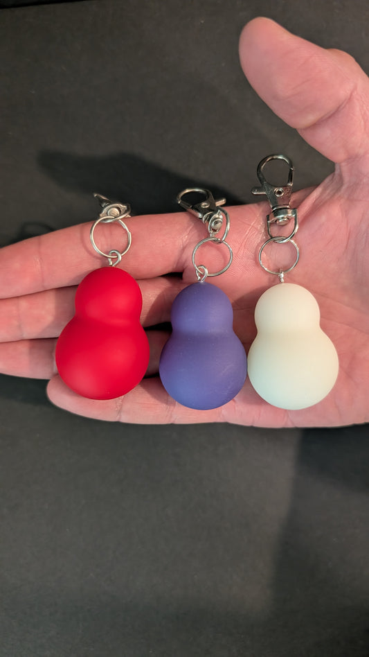 Big Walk Gourds/Blobs/Plumbus Keychains